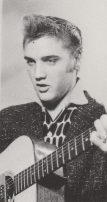 Elvis Presley in Recording Studio 1956