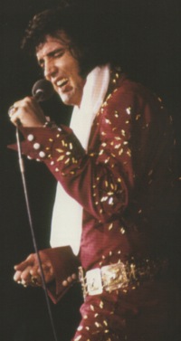 Elvis Presley On Stage 1970s