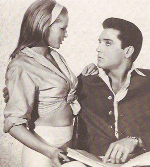 Elvis Presley and Ursula Andress