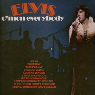 Elvis Presley Australian LP Cover