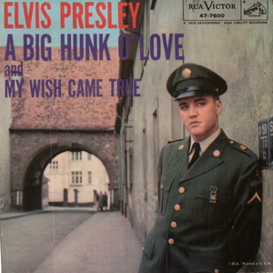 Elvis Presley Big Hunk of Love sleeve