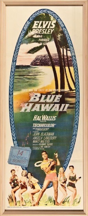 Blue Hawaii Poster Narrow