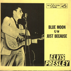 Elvis Presley Blue Moon picture sleeve