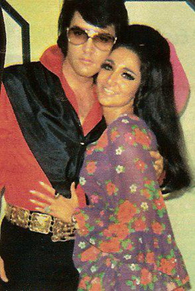 Elvis Presley and Joyce Bova