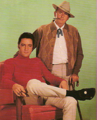 Colonel and Elvis mag cover pic