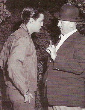 Elvis Presley and Colonel Parker