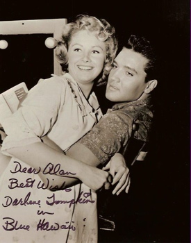 Elvis Presley and Darlene Thompkins