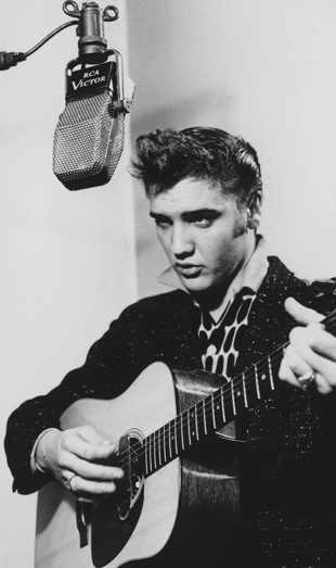 Elvis in Studio 1956a