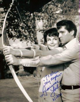 Elvis Presley and Francine York