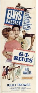 Elvis Presley GI Blues poster