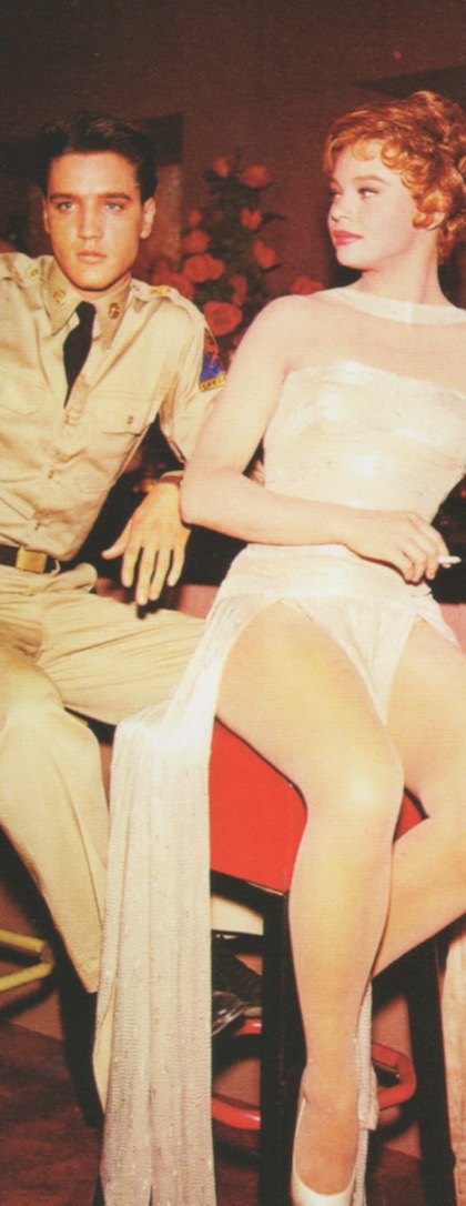 Elvis Presley and Juliet Prowse in GI Blues