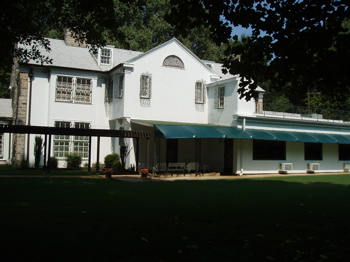 Graceland, Elvis Presley's home, rear view