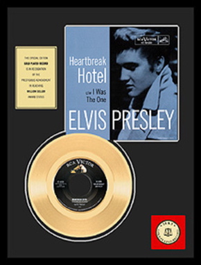 Elvis Presley Heartbreak Hotel display