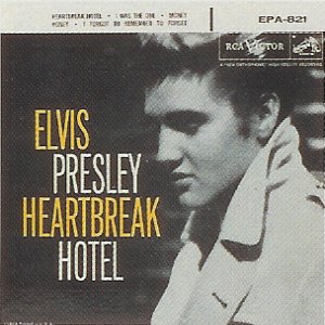 Elvis Presley Heartbreak Hotel sleeve