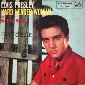 Elvis Presley Hard Headed Woman sleeve