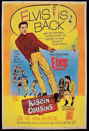 Elvis Presley Kissin Cousins poster