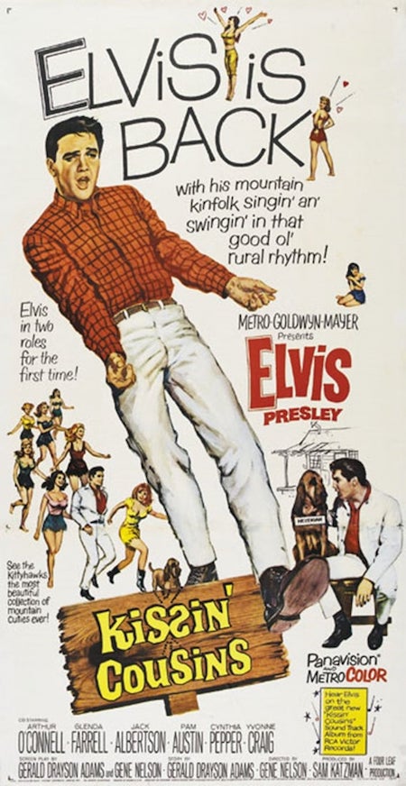 Elvs in Kissin Cousins Poster