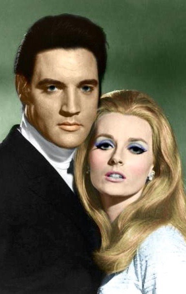 Elvis and Celeste Yarnall