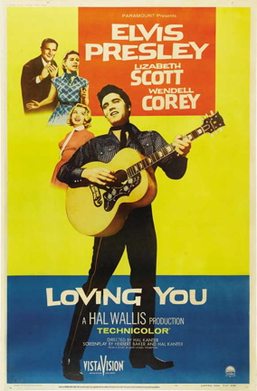 Elvis Presley Loving You Poster