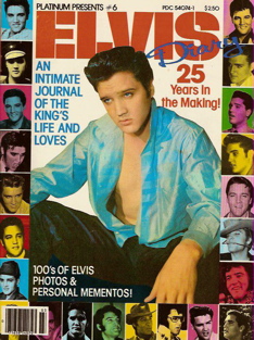 Elvis magazine cover Elvis magazine cover