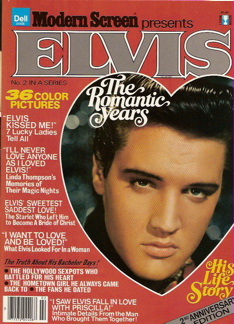 Elvis magazine cover Elvis magazine cover