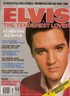 Elvis magazine cover