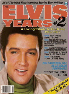 Elvis magazine cover