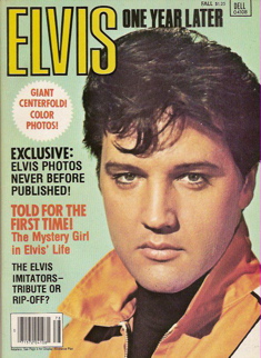 Elvis magazine cover Elvis magazine cover
