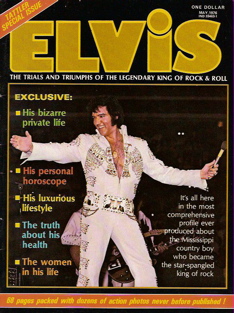 Elvis magazine cover Elvis magazine cover