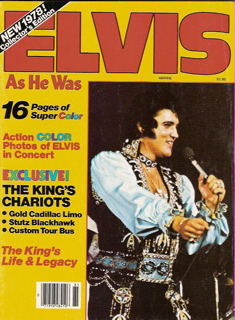 Elvis magazine cover Elvis magazine cover