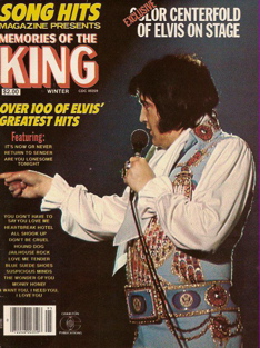 Elvis magazine cover Elvis magazine cover