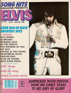 Elvis magazine cover Elvis magazine cover
