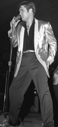 Elvis Presley On Stage in Ottawa