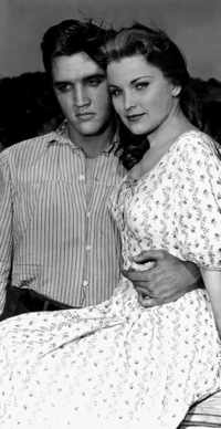 Elvis Presley and Debra Paget