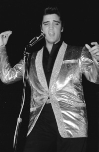 Elvis Presley On Stage in Seattle 1957