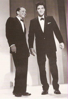 Elvis Presley and Frank Sinatra