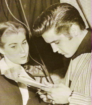 Elvis Presley and Judy Spreckels