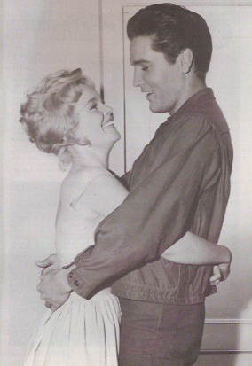 Tuesday Weld and Elvis Presley