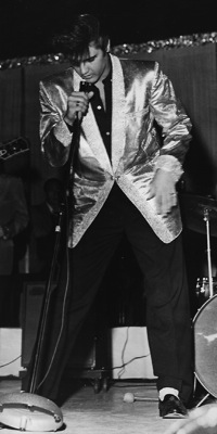 Elvis Presley on Stage in Vancouver 1957