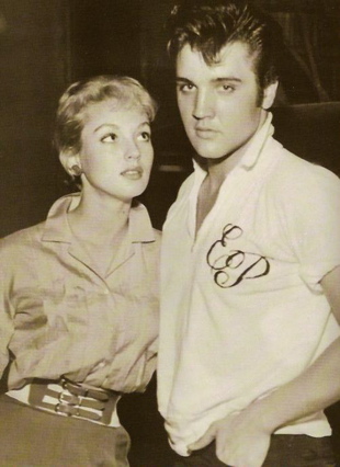 Elvis Presley and Venetia Stevenson