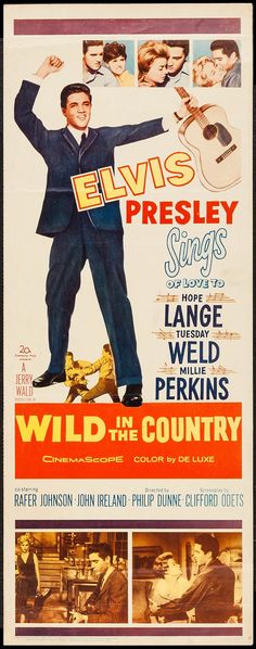 Wild in the Country Poster