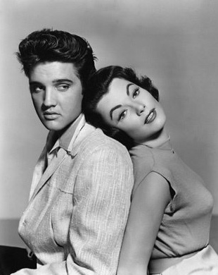 Elvis Presley and Judy Tyler