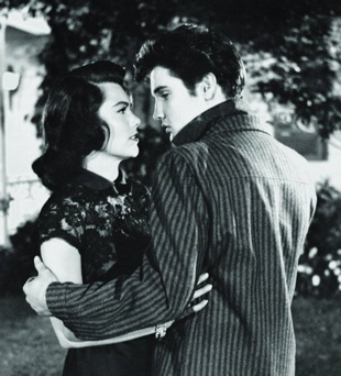 Elvis Presley and Judy Tyler