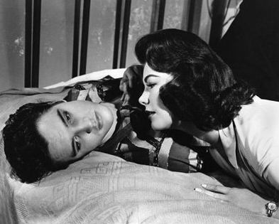 Elvis Presley and Judy Tyler