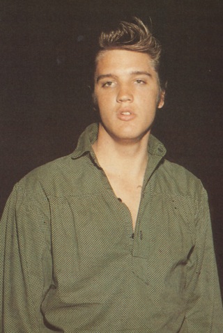 Elvis Presley 1950s Portrait