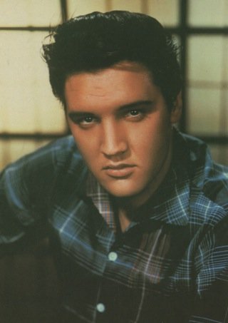 Elvis Presley 1950s Portrait