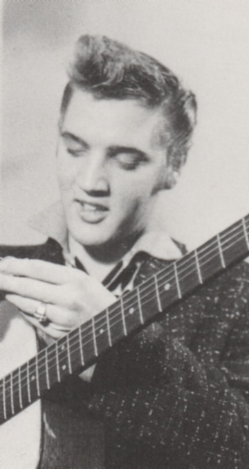 Elvis Presley in Recording Studio 1956