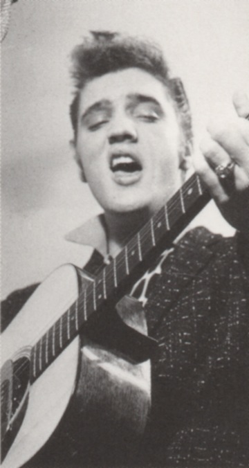 Elvis Presley in Recording Studio 1956