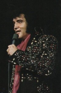 Elvis Presley on Stage 1970s