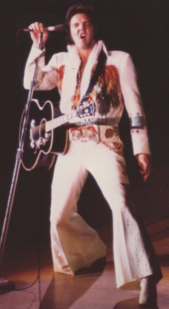 Elvis Presley on Stage 1970s